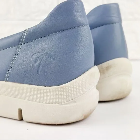 Blue Platform Ballet Flats - Picture 4 of 15